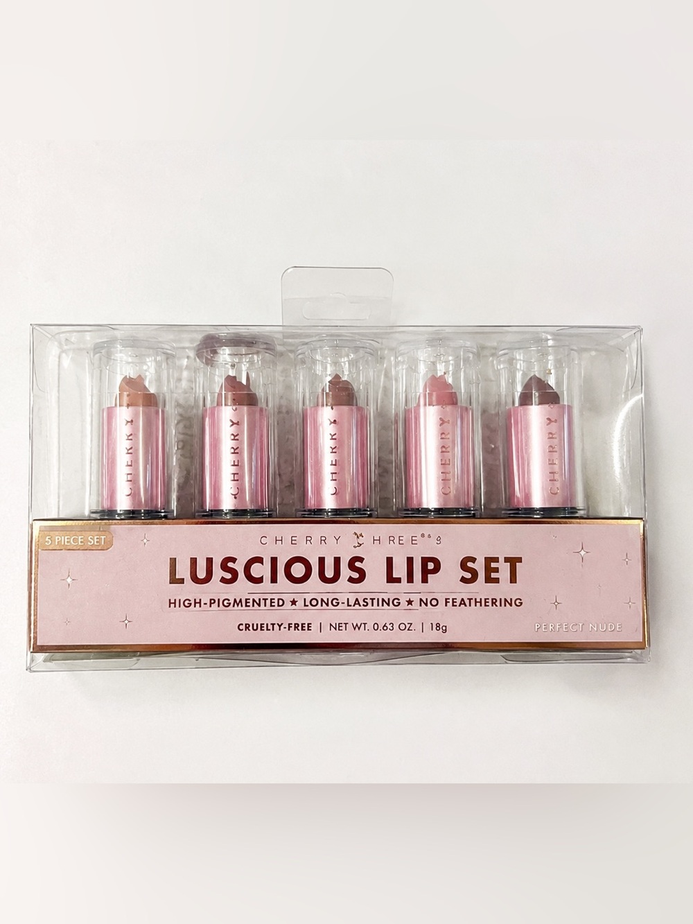 Cherry chree lip set